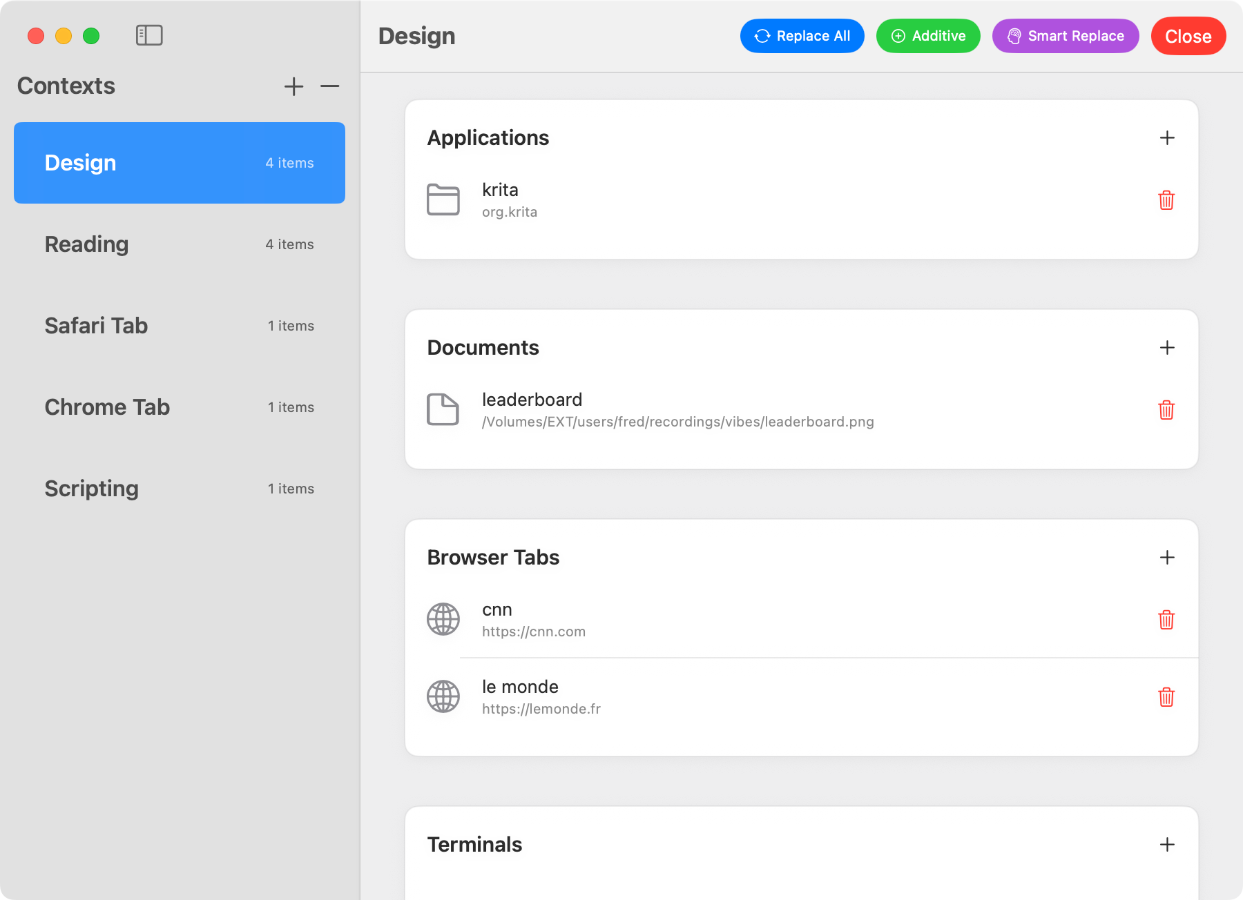 Flitro App Interface